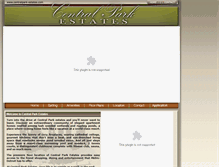 Tablet Screenshot of centralpark-estates.com